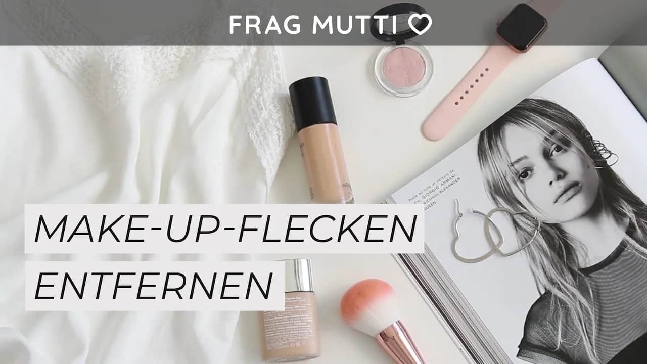 Make-up-Flecken entfernen? So retten Sie Ihre Lieblingsstücke!